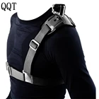 Аксессуары QQT для Gopro плечевой ремень крепление нагрудный ремень адаптер для Go Pro Hero 9 8 7 6 5 4 3 + 3 Black Edition Xiaomi Yi