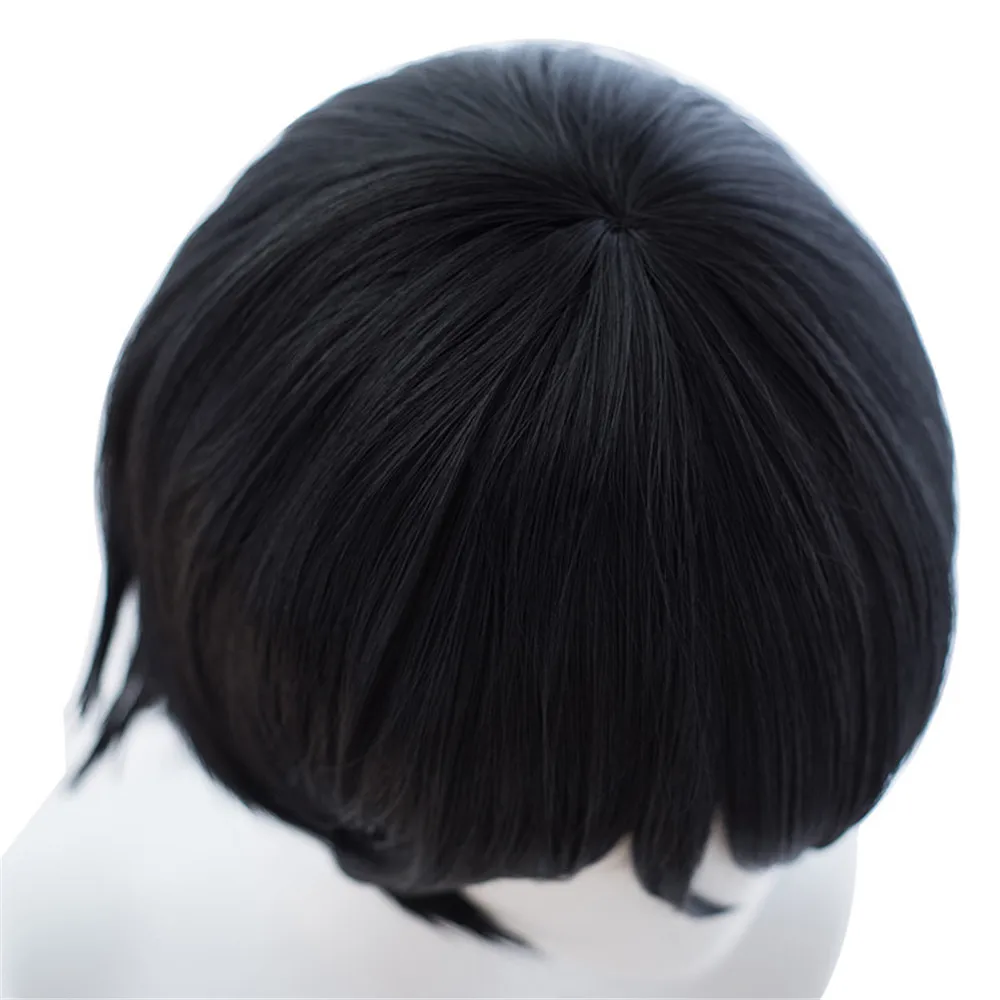 Game Fate/Grand Order FGO Sakamoto Ryoma Cosplay Wigs Long Black Costume Wig Heat Resistant |