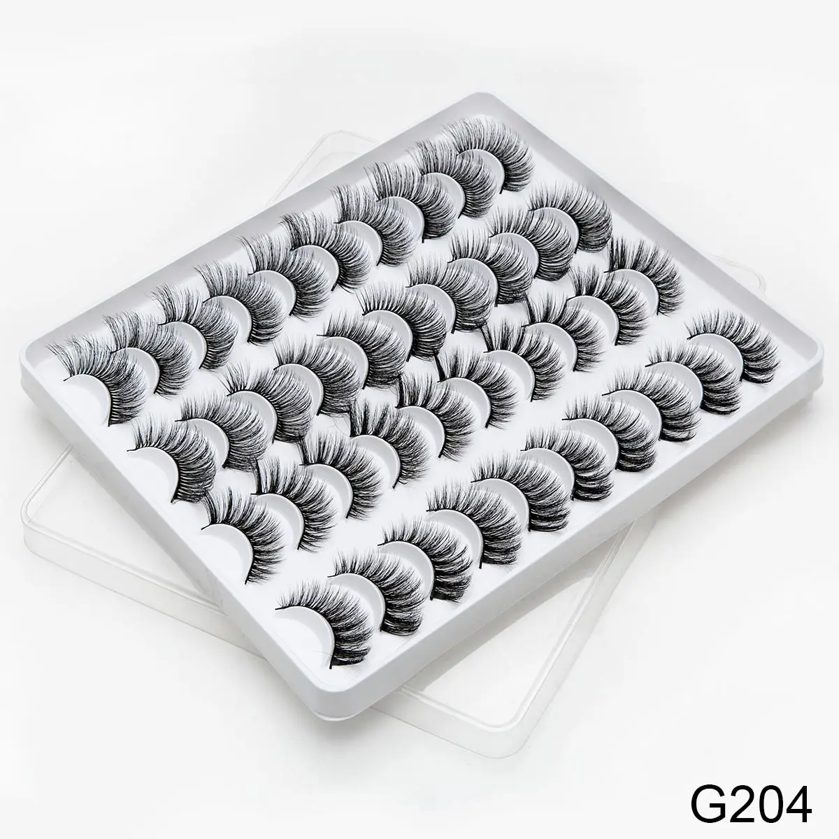 SEXYSHEEP 5/20 пар 3D норковые накладные ресницы натуральные длинные накладные ресницы Объемные Накладные ресницы Макияж Наращивание ресниц
