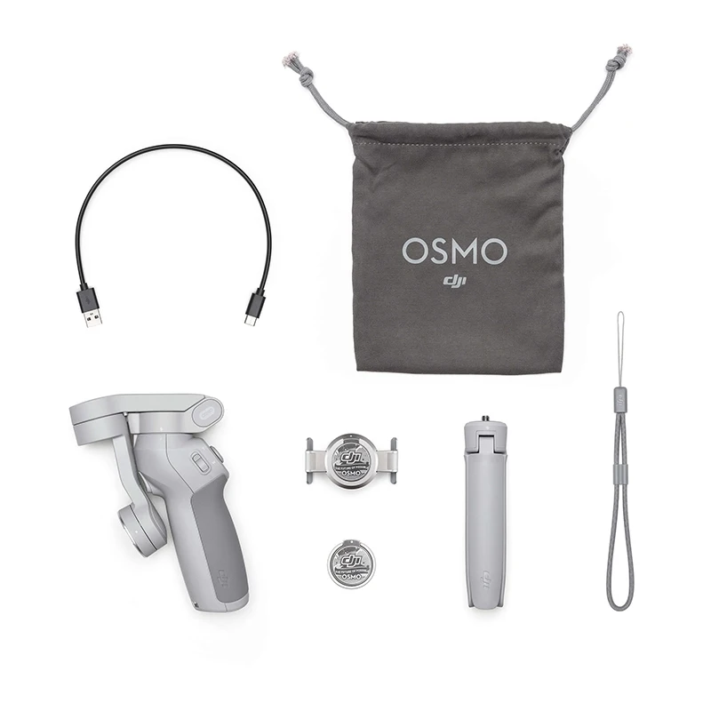 dji om 4 foldable phone gimbal osmo mobile 4 with a magnetic ring holder intelligent functions providing stable free global shipping