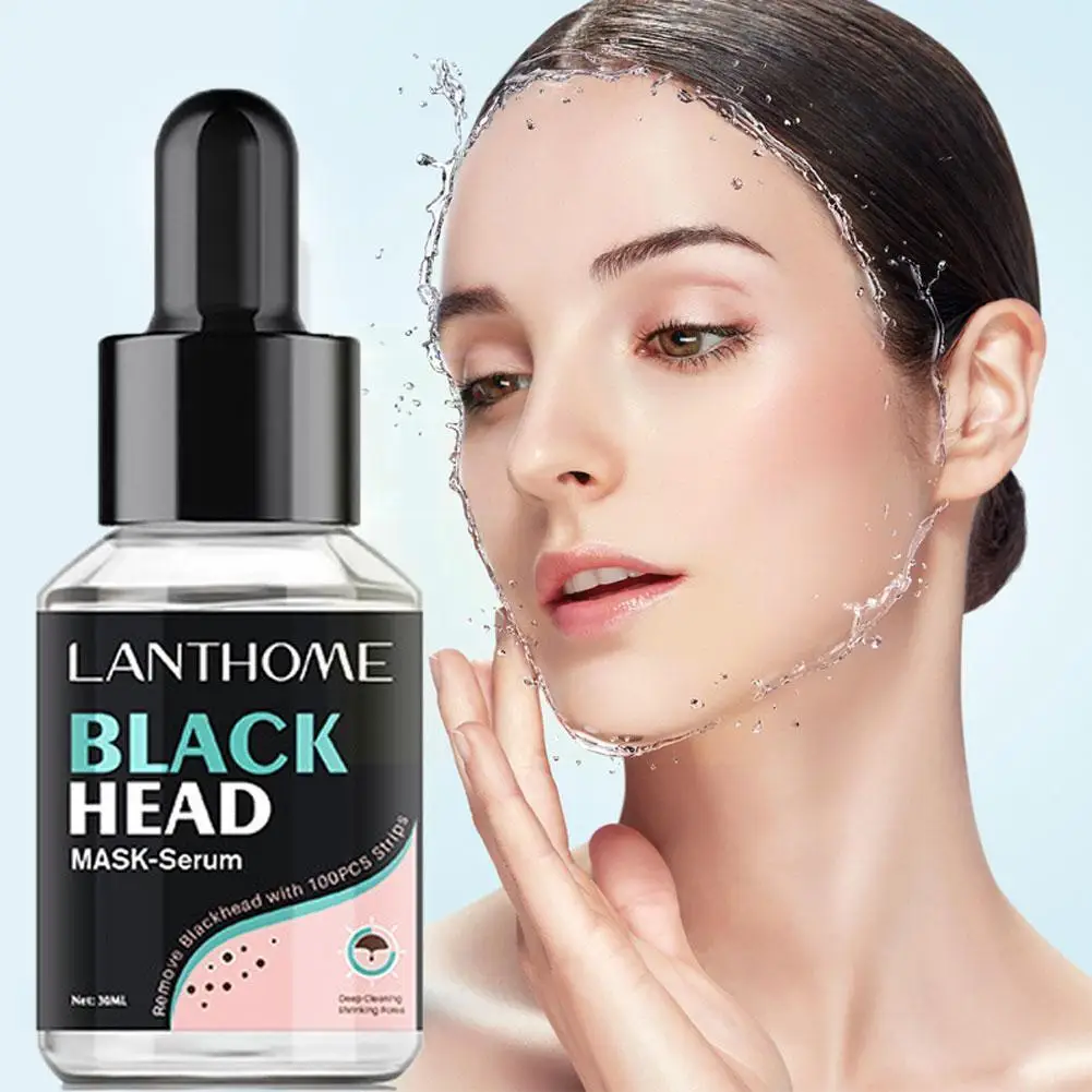 

Blackhead Remover Nasal Membrane Fluid Nose Masks Pore Treatment Strip Cleansing Deep Oil Skin Control Acne Care Peeling T6Y4