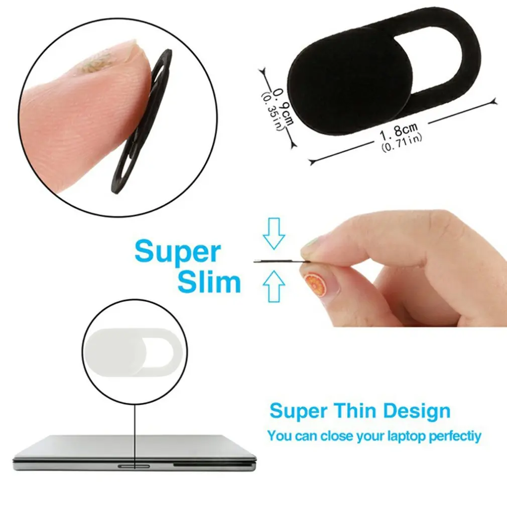 3/6pcs Webcam Cover Protect Privacy Universal Phone Antispy Camera For iPad Web Laptop PC Macbook Tablet Sticker | Мобильные