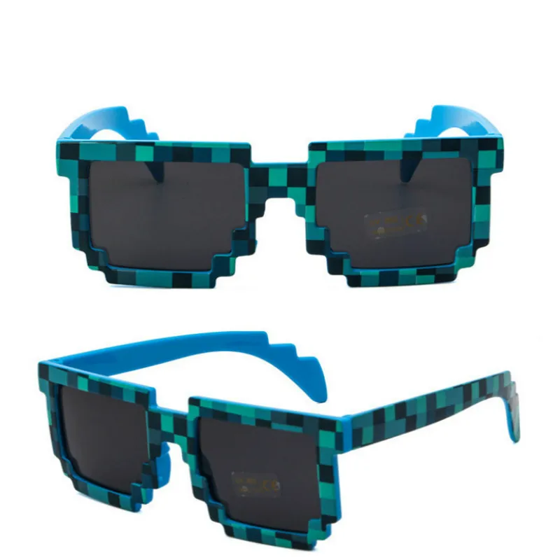 5 цветов! Модные солнцезащитные очки детские игры в экшн квадратные с чехлом из