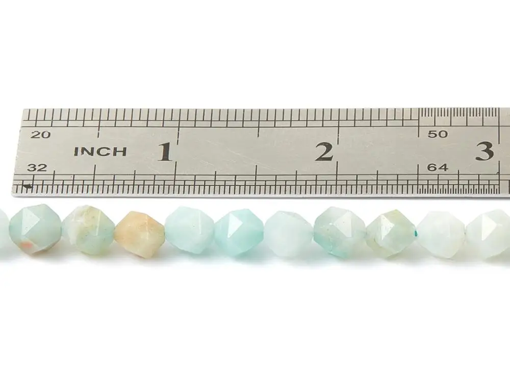 

Hexagon Gemstone Beads - China Amazonite Beads - 15.5" / 50pcs / 1 strand - 8x8mm - Gemstone Beads - NS1012M