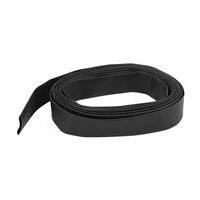 16mm dia 21 heat shrink tubing tube sleeving wire cable black 5m length
