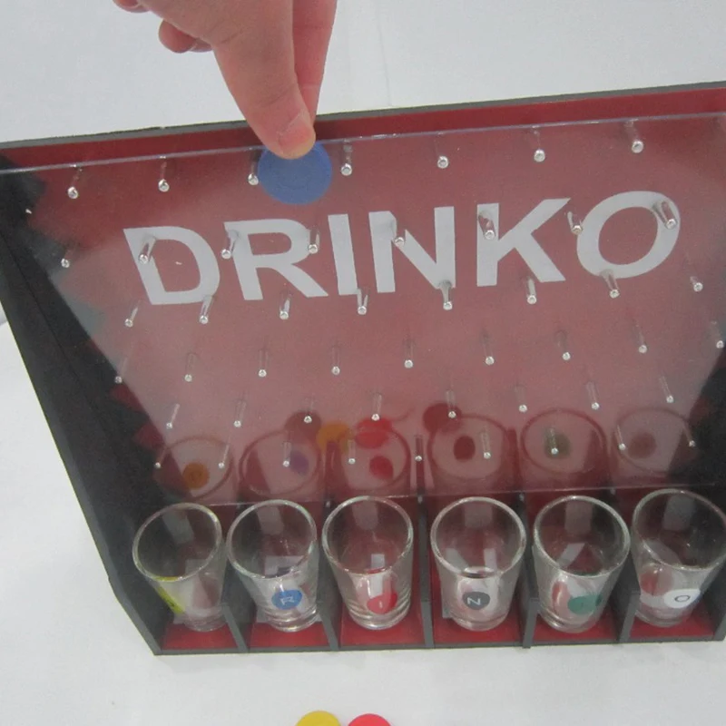 Мини игры для напитков вечеринок бара 6 стеклянных чашек и 1 стойка новые