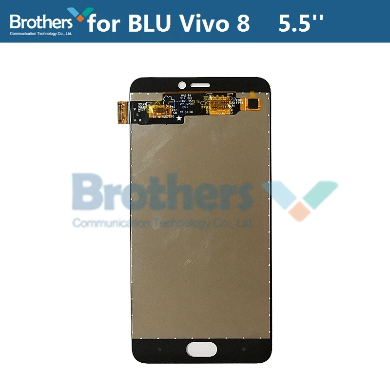 for blu vivo 8 vivo8 lcd display v0150uu v0150ll lcd screen lcd display touch screen digitizer 5 5 phone repair parts tested free global shipping