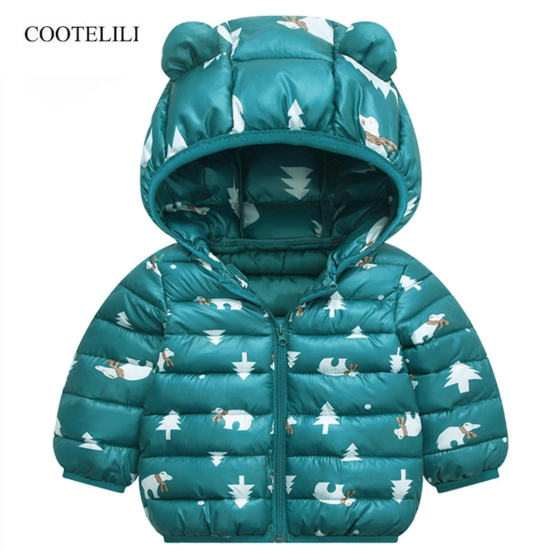 Детская теплая куртка из хлопка на осень/зиму | Мать и ребенок