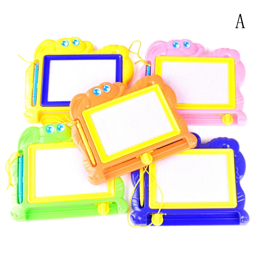 

1set Painting Magnetic Board Sketch Pen Children Writing Doodle Stencil Drawing Board Set Learning Education Toys Hobbies
