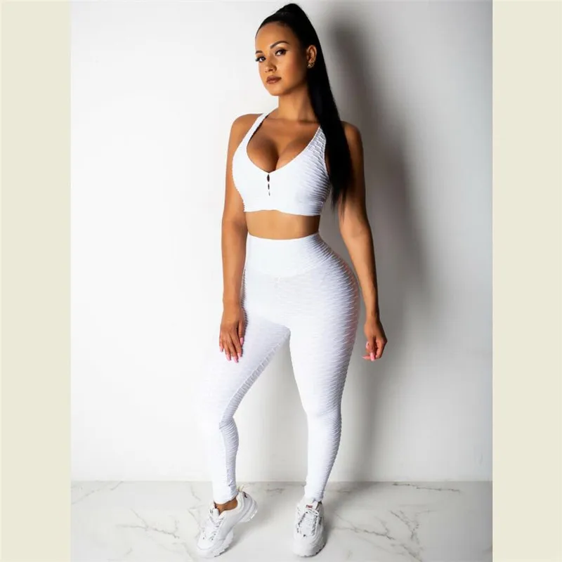 Женские Бесшовные Леггинсы и бюстгальтер на бретельках|Комплекты для йоги| |
