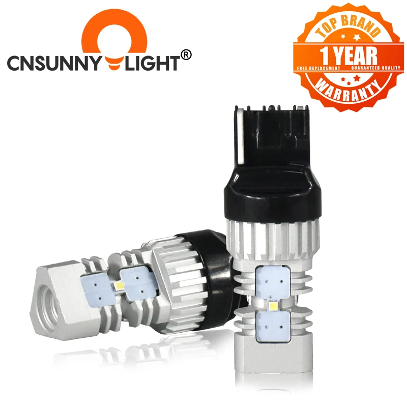 CNSUNNYLIGHT 2шт 1156 BA15S P21W автомобильные задние тормозные сигнальные огни 1157 W21W 7440 7443