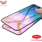 2 шт для iPhone XS MAX XR X защита экрана стекло iPhone 7 8 Plus защитное стекло полное покрытие на iPhone 6s 6 iPhone 11 Pro