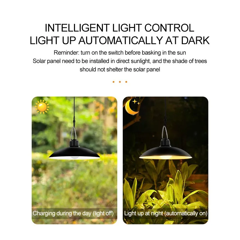 

High quality Solar chandelier garden indoor and outdoor lights for Garden Decoration