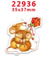 PR-22936 Наборы для творчества Герой мультфильма с плоской задней частью Плоские наклейки 30 штук. PR-22920-22950 - Цвет: PR-22936