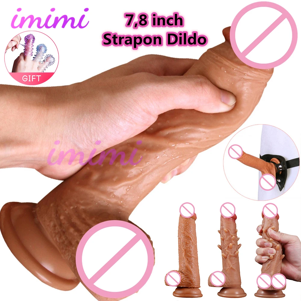 Огромный реалистичный мягкий фаллоимитатор на присоске мужской искусственный