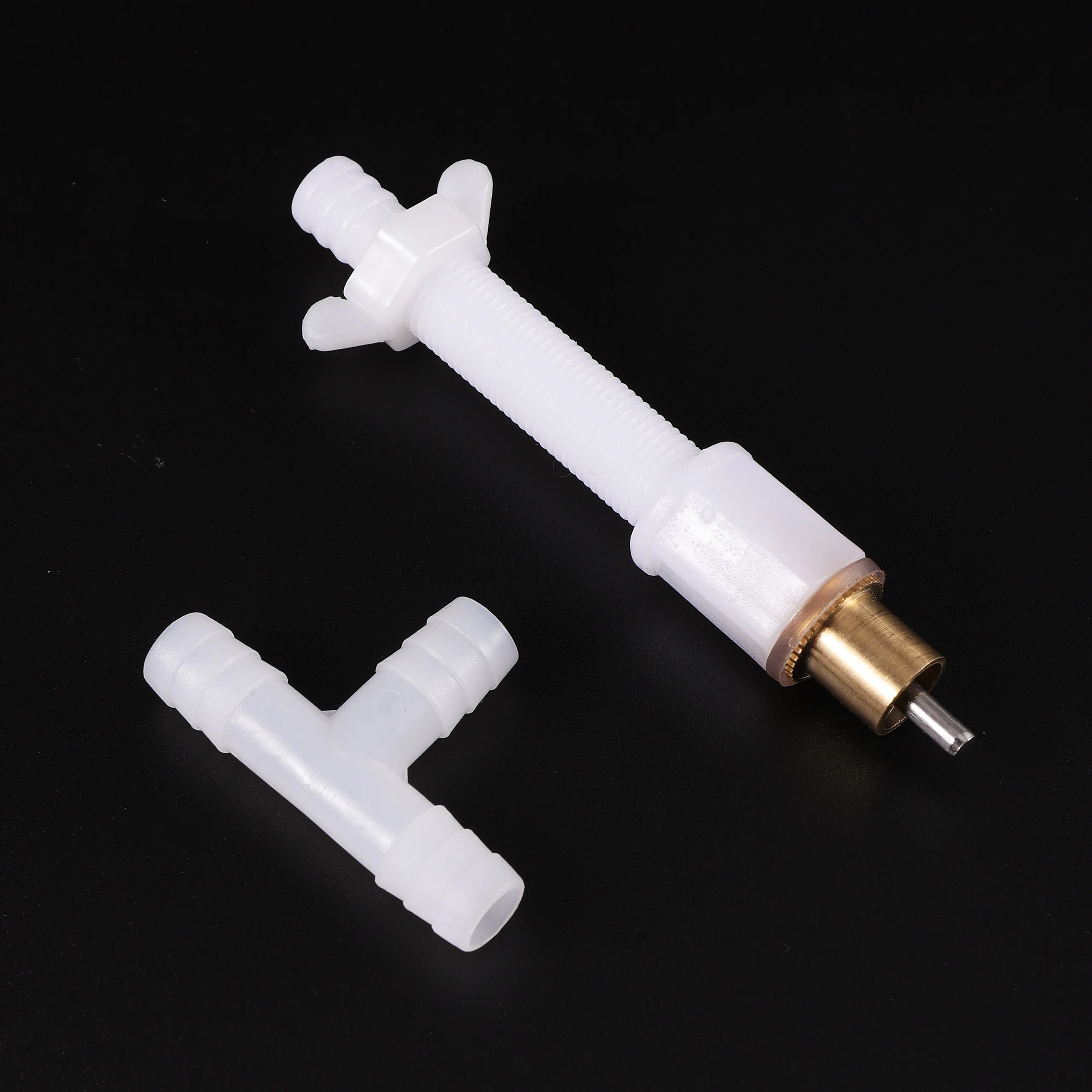 Поилка для кроличьих сосков 100 шт. медные АБС материалы клетка животных питьевое