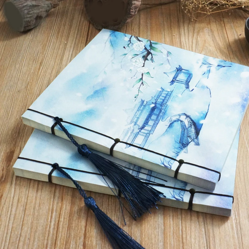 Оригинальный декоративный блокнот ручной работы в древнем китайском стиле с