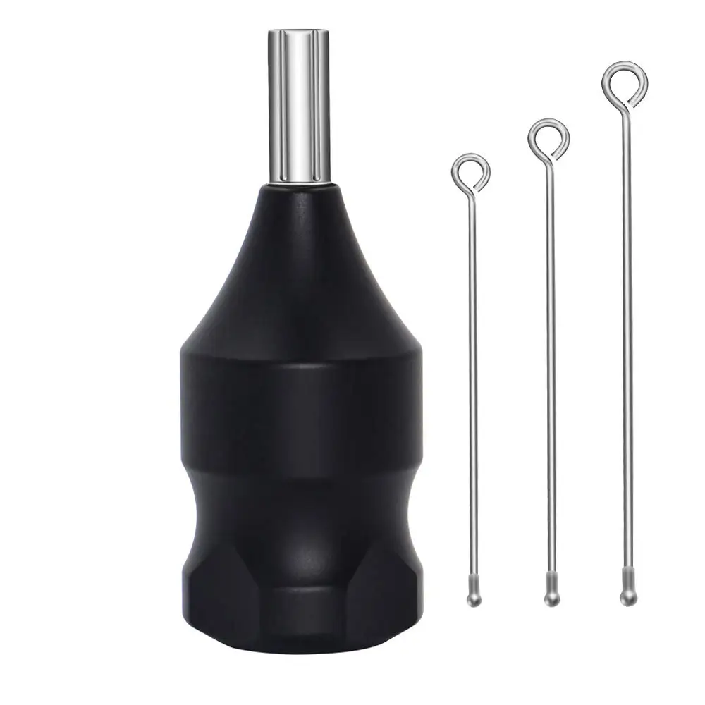 

Black Premium Aircraft Aluminum Tattoo Cartridge Tubes Grips with 3pcs Drive Bars for Cartridge Tattoo Machine Needles Supplies