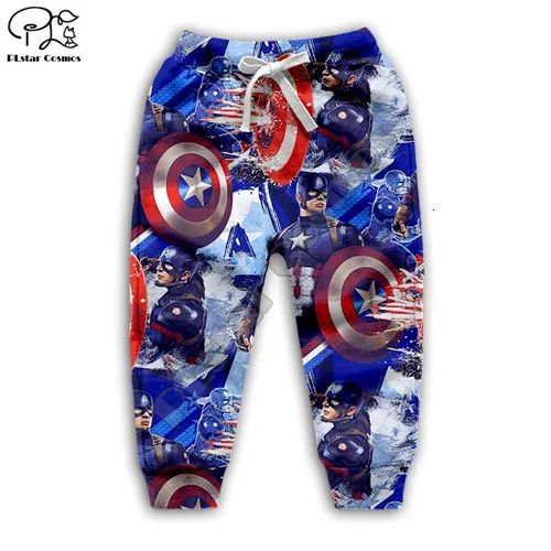 kids pants Детские толстовки Marvel с 3d принтом «мстители»; толстовки с капюшоном с принтом «Капитан Америка»; Верхняя одежда для маленьких мальчиков и девочек; осенние детские топы с капюшоном; футболки - Цвет: kids pants