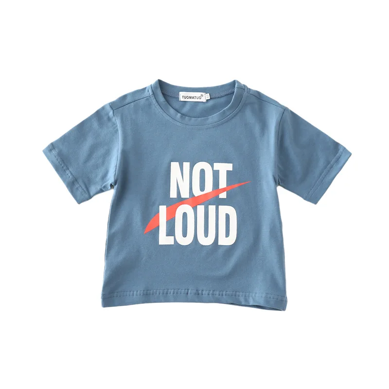 

2021 Summer Parent-Children Girls Round Neck Short Sleeve Letter T-Shirt Family Matching Clothes Mommy and Me