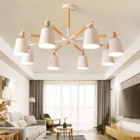modern led e27chandelier for living room kitchen hall hanging pendant lamp vintage lights indoor lighting decor fixture