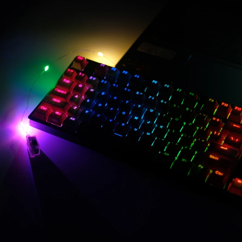

108 Keys OEM Profile PBT Double-Shot Backlit Keycap Set for Mechanical Keyboard Dropshipping