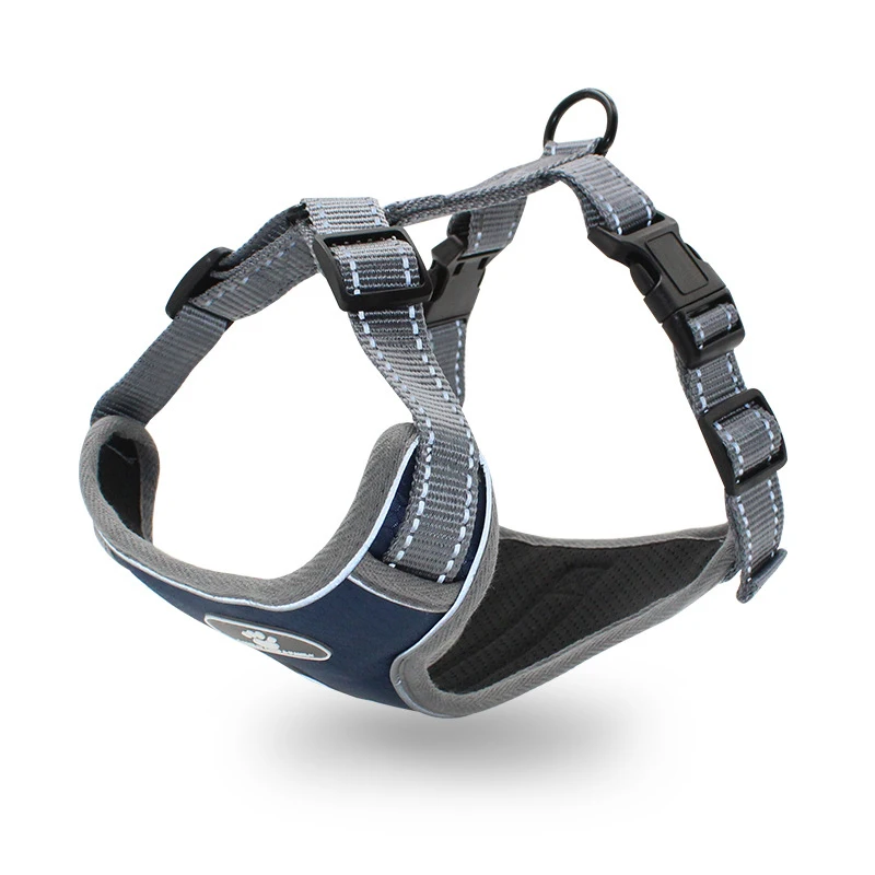 Собачья шлейка-жилетка Регулируемые мягкие с воздухопроницаемой сеткой