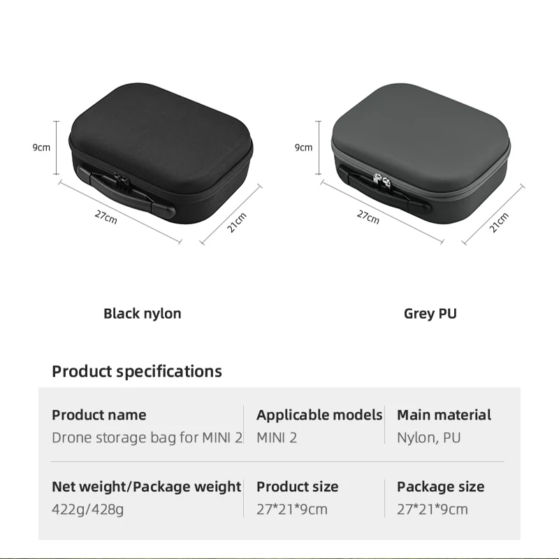 Портативная водонепроницаемая сумка с твердым корпусом для дрона через плечо