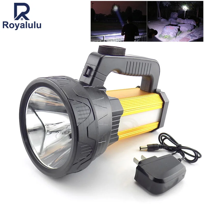 

Портативный COB T6 фонарик Перезаряжаемые светодиодный ручной факел лампы на открытом воздухе USB прожектор светодиодный налобный фонарь