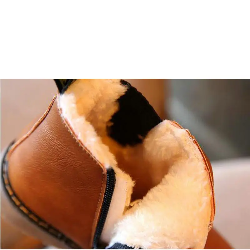 Модные детские ботинки Осень зима новые удобные ручной работы для девочек