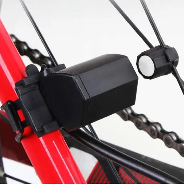 Bicycle Lights Induction Tail Light Bike Warning Lamp Magnetic Power Generate Taillight Self-Powered | Спорт и развлечения