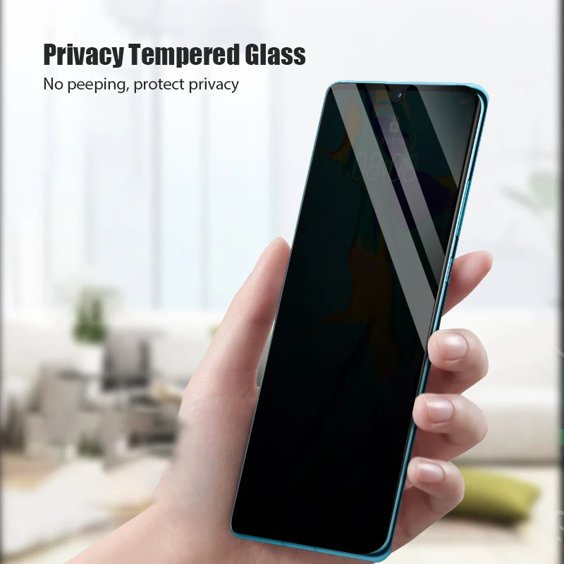 

9D Anti Spy Privacy Tempered Glass ForHuawei Y9 Y7 Y6S Y5 Prime 2019 Screen Protector On Huawei Y9a Y9S Y8S Y8p Y7a Y7p Y6p Y5p
