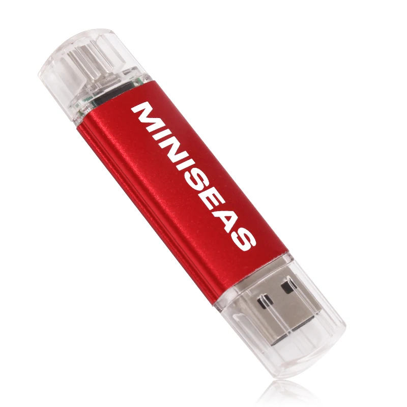 MIniseas 2 цвета портативный otg usb флэш-накопитель 8 Гб 16 Гб внешний накопитель для системы Android устройство memory stick pen drive U stick