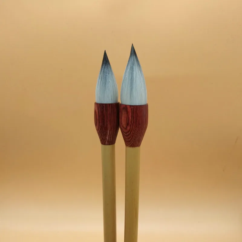 3pcs/set Chinese Calligraphy Woolen Purple Rabbit Writing Brushes Brush Pen For Drawing Freehand Painting | Канцтовары для офиса и