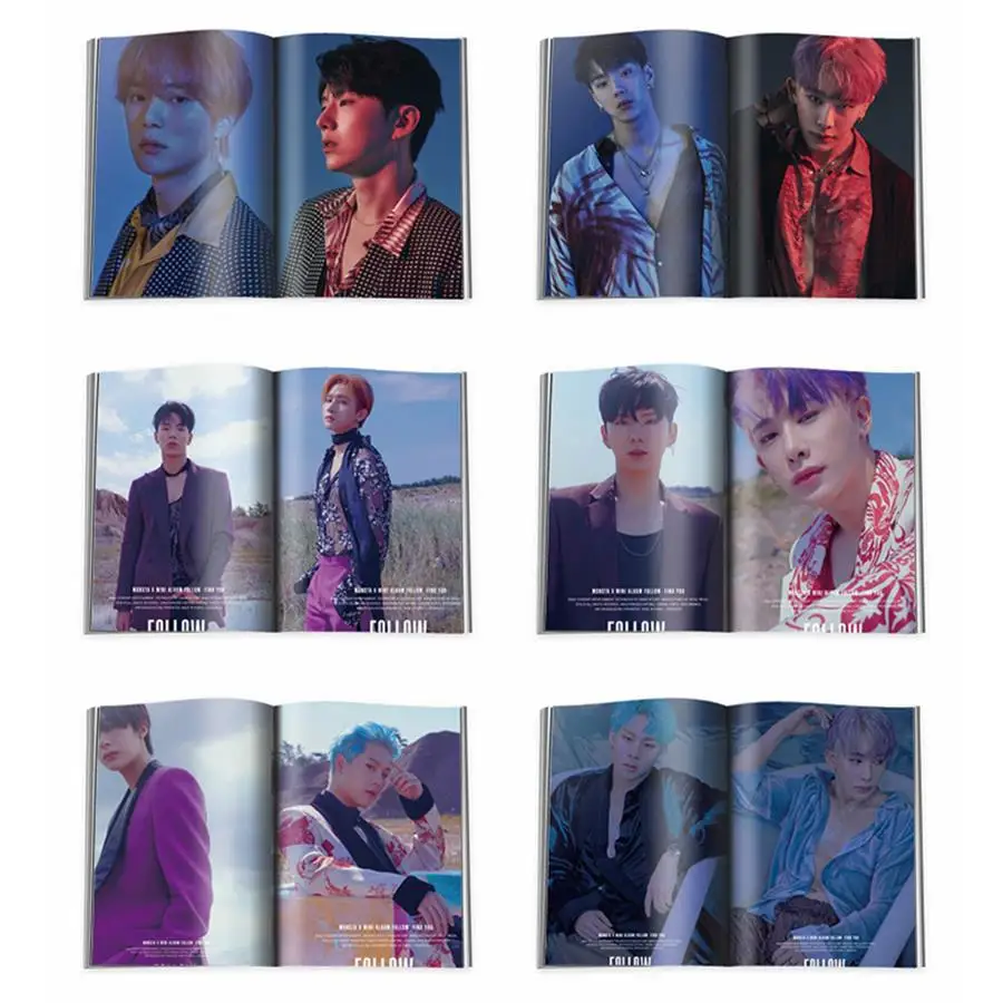 Monsta X Find You Mini Photo Book Shownu I M HD фотография НОВЫЙ Альбом Плакат Картина Kpop аксессуары| |