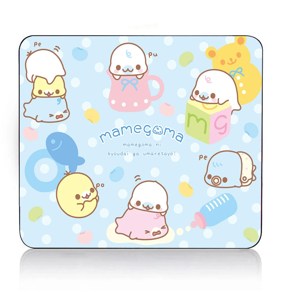 Большой игровой коврик для мыши Cute Mamegoma компьютерный ноутбука клавиатуры