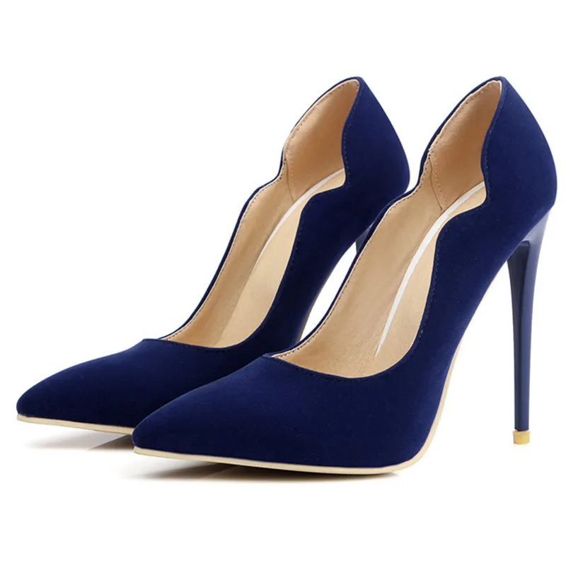 

AGODOR Big Size 2020 Pointed Toe Stiletto Party Dress Sexy High Heels Pumps Thin High Women Shoes size 32 33 42 43 44 45 46