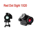 Magorui T1G красная точка прицела 1X20 рефлекс прицела с 20 мм рельсовым креплением и увеличителем рельсового крепления