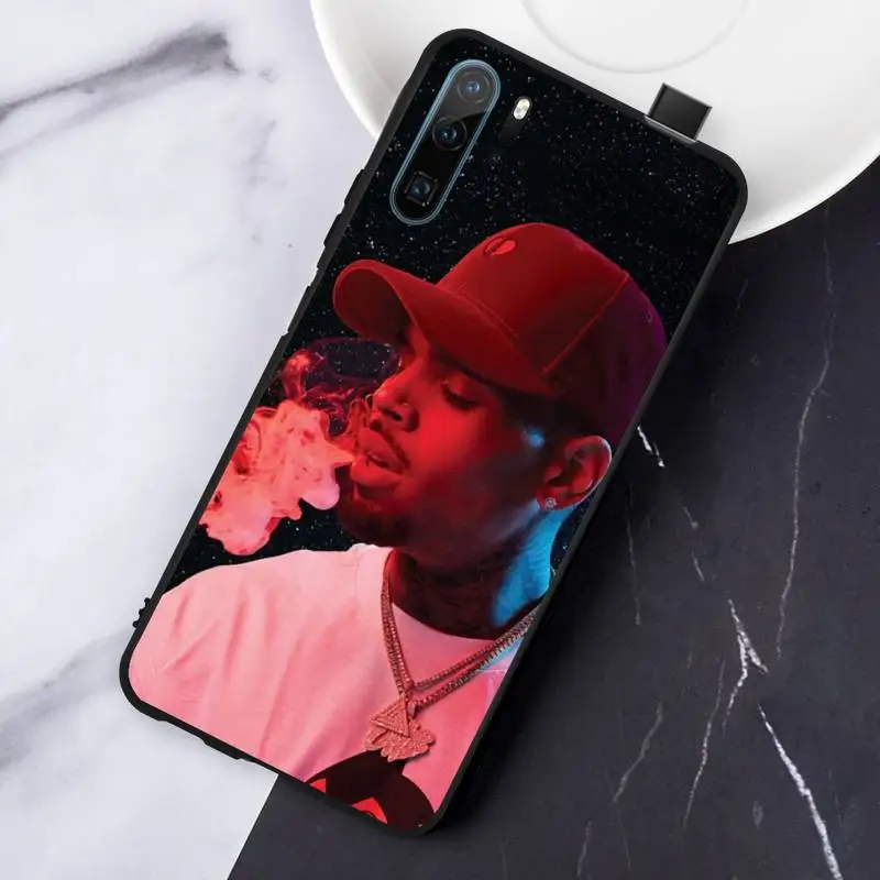 

Chris Brown Rap Hot singer fashion Phone Case For Huawei honor Mate P 10 20 30 40 Pro 10i 9 10 20 8 x Lite
