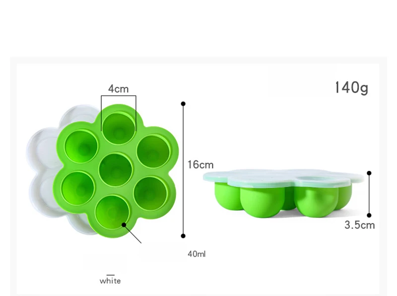 Многофункциональные формы для укусов яиц безопасный силиконовый контейнер