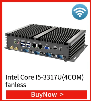 MSECORE 4TH Gen C1007U I3 i5 i7 безвентиляторный мини ПК Windows 10 промышленный компьютер linux неттоп barebone 2COM 8* USB HTPC 300M WiFi