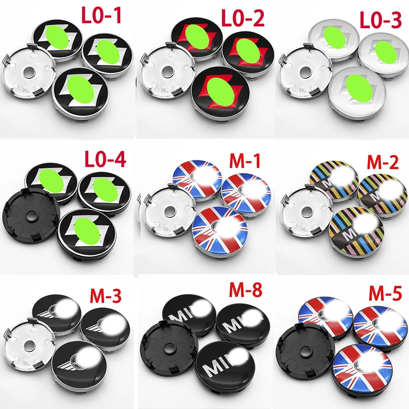 

60mm wheel center hub cover protective cover 4pcs