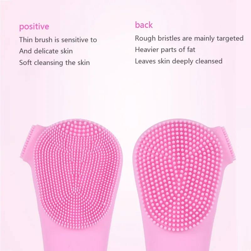 Face Cleaning Electric Facial Cleansing Brush Vibration Skin Remove Blackhead Pore Cleanser Waterproof Silicone Face care