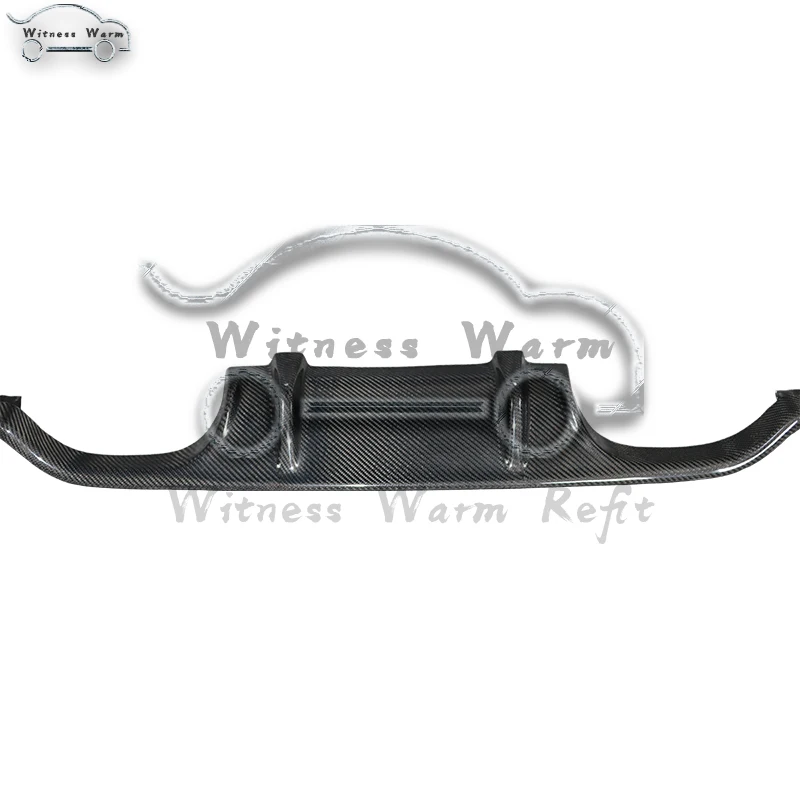 Автомобильный задний бампер из углеродного волокна диффузор спойлер для губ