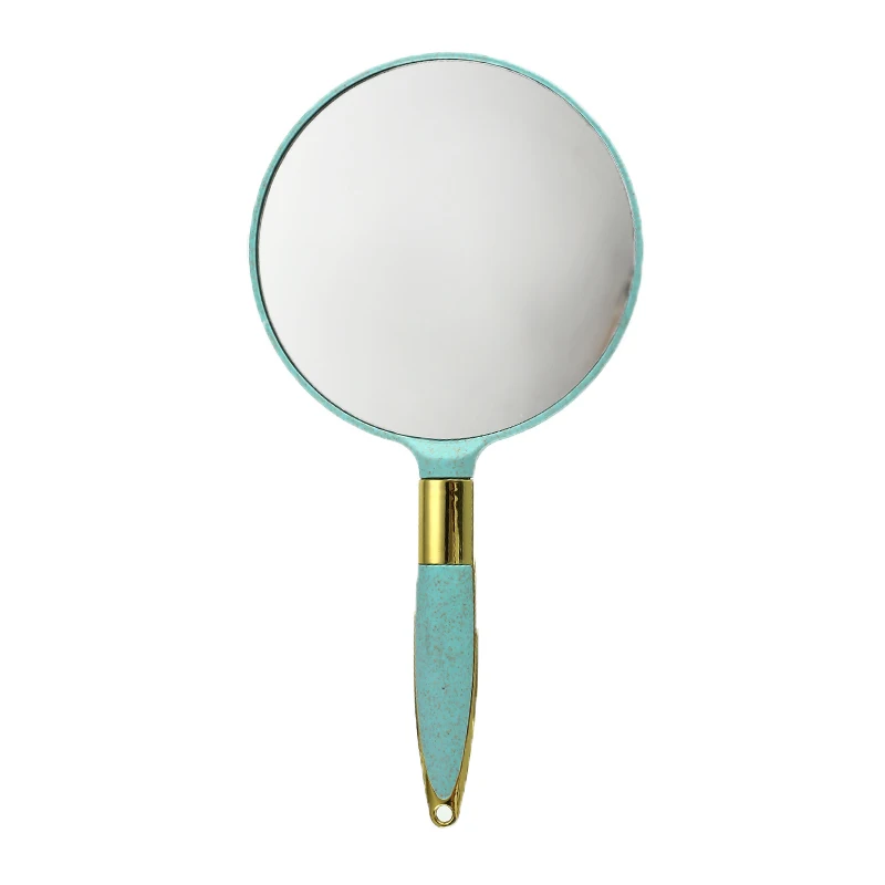 Милые круглые пластиковые зеркала для макияжа дамское зеркальце винтажный