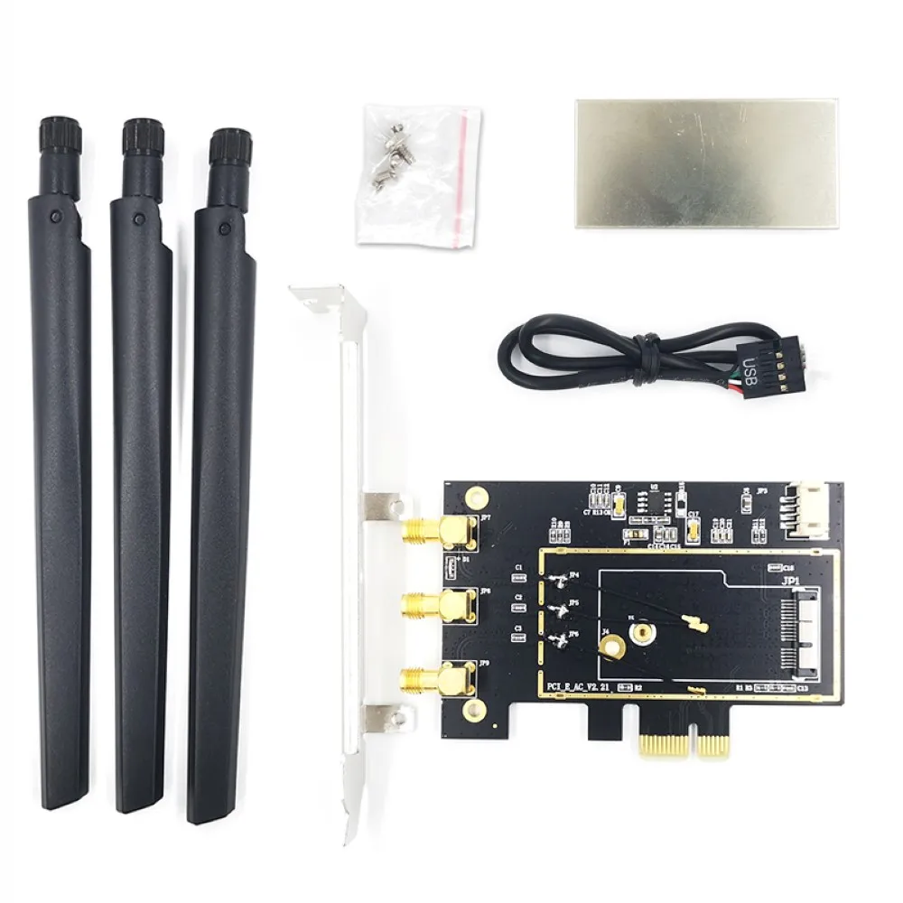 Новая BCM94331 BCM94360CD BCM943602CDP WLAN-карта для настольного ПК PCI-E pcie pci express 1X 16X