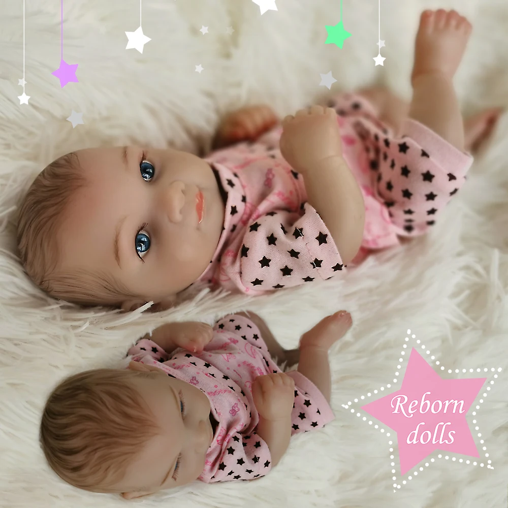 OtardDolls 1" 22 см Reborn Baby Doll Полные Силиконовые куклы мягкие игрушки для мальчиков и девочек подарок на день рождения эмалированные Детские куклы Reborn