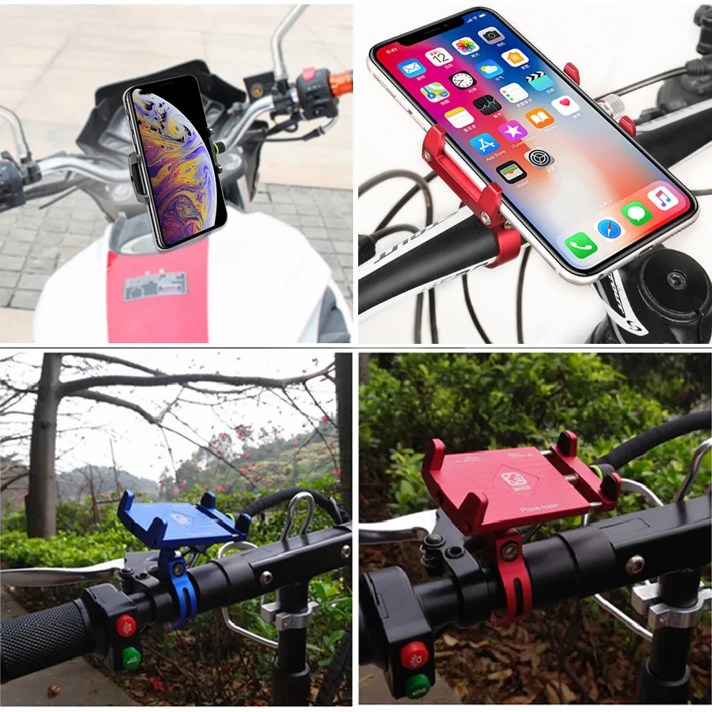360° rotating stable bike bicycle phone holder for iphone samsung huawei gps support motorcycle bike smartphone holder mount free global shipping