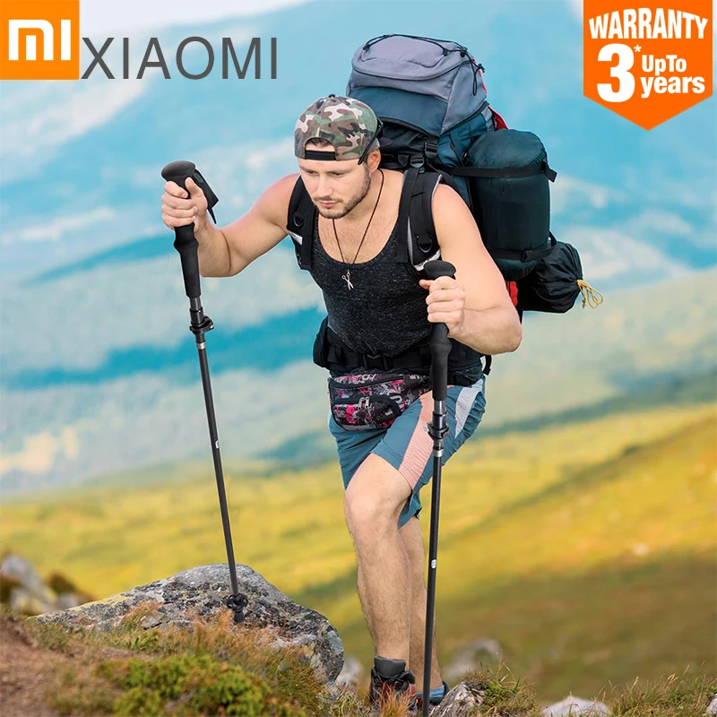 XIAOMI Пеший Туризм аксессуары трость для ходьбы палки Трость скандинавской