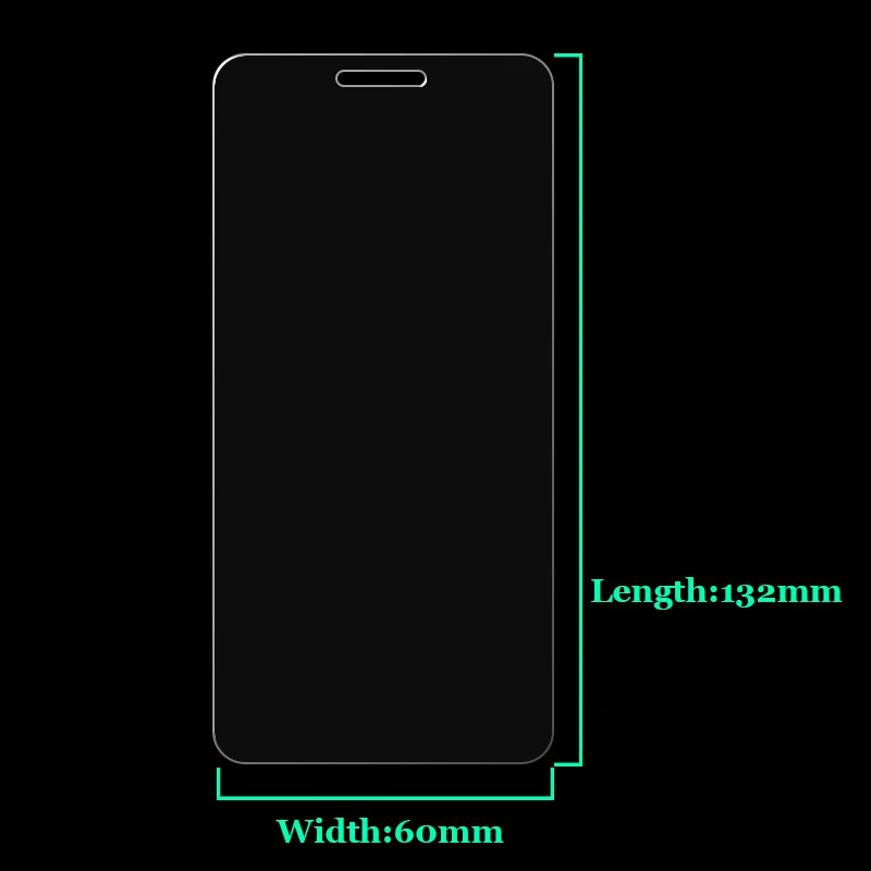 Закаленное стекло 9H 2.5D Премиум Защитная пленка для Alcatel 1 5 0&quot|Защитные стёкла и